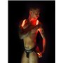 BREEDWELL X-Small Glow Shoulder Harness (Red)