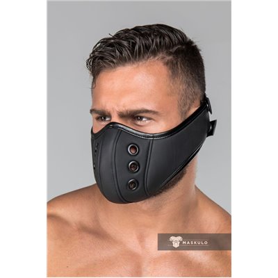 MASKULO - Mask (Muzzle) Leather/Rubber