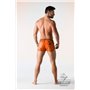 Maskulo - BeGuard Nylon Club Shorts with Foil Piping Details Orange