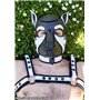 Neoprene Frisky Pup Hood - White