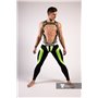 MASKULO - Men’s Fetish Body Harness Neon Green