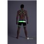 MASKULO - Men’s Fetish Chest Harness Neon Green