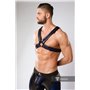 MASKULO - 2 Fronts Chest Harness Royal Blue