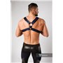 MASKULO - 2 Fronts Chest Harness Royal Blue