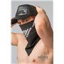 MASKULO - Men’s Fetish Leatherette Cap Black