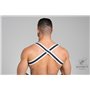 MASKULO - Bulldog Elastic Harness Neon White