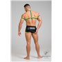 MASKULO - Rubber Harness with Biceps Bands Neon Green