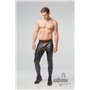 MASKULO - Men’s Fetish Leatherette Pants Red