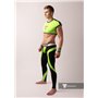 MASKULO - Men's Fetish Leggings Codpiece Neon Green