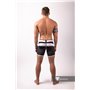 MASKULO - Men's Fetish Shorts Codpiece Zipped rear Neon White