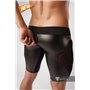 MASKULO - Color-Under Men's Fetish Shorts Zipped rear Red