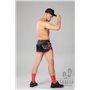 MASKULO - Men’s Fetish Running Shorts Red