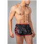 MASKULO - Men’s Fetish Running Shorts Red