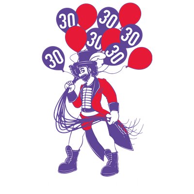 La Demence 30th Anniversary T-shirt: Circus