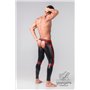 MASKULO - Men's Fetish Leggings Codpiece Open Rear Red