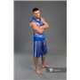 MASKULO - Men's Fetish Tank Top Mesh Royal Blue