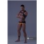 MASKULO - Briefs Mesh Codpiece Open Rear Neon Orange