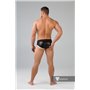 MASKULO - Briefs Mesh Codpiece Zippered Rear White