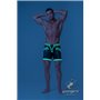 MASKULO - Fetish Shorts Codpiece Open Rear Neon Green