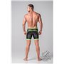 MASKULO - Fetish Shorts Codpiece Zippered Rear Neon Green