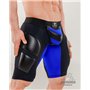 MASKULO - Armored Next Men's Fetish Shorts Royal Blue