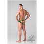 MASKULO - Fetish Briefs Codpiece Open Rear Neon Green