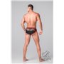 MASKULO - Fetish Briefs Codpiece Zippered Rear Red