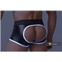 MASKULO - Fetish Trunks Mesh Codpiece Open Rear White