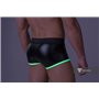 MASKULO - Fetish Trunks Mesh Codpiece Regular Rear Neon Green