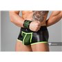 MASKULO - Fetish Trunks Mesh Codpiece Regular Rear Neon Green