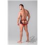 MASKULO - Fetish Trunks Codpiece Open Rear Red