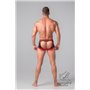 MASKULO - Fetish Trunks Codpiece Open Rear Red