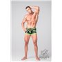 MASKULO - Fetish Trunks Codpiece Open Rear Neon Green