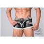 MASKULO - Fetish Trunks Codpiece Open Rear White