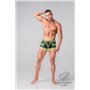 MASKULO - Fetish Trunks Codpiece Zippered Rear Neon Green