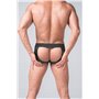 MASKULO - Fetish Briefs Codpiece Open Rear Black