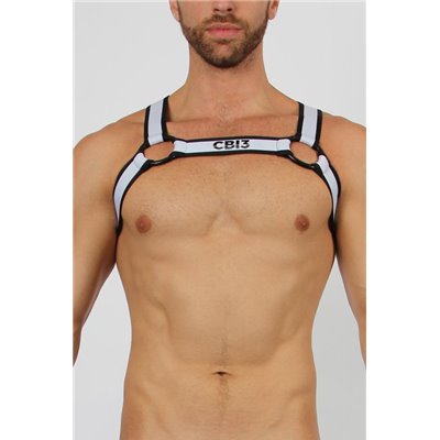 Bandit Harness White