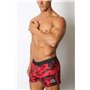Foxhole Camo Mesh Short w/ Built in Pouch Red