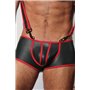 Gunner Lace Up Jock Trunk Red