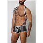 Gunner Lace Up Jock Trunk White