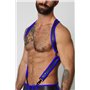 Gunner Neoprene Harness Blue