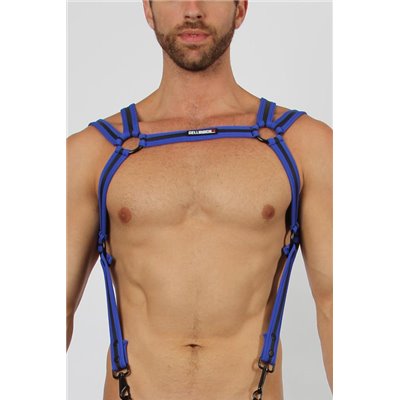 Trident Neoprene Harness Blue