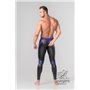 Youngero Generation Y Men's Fetish Leggings Codpiece Zippered Rear Royal Blue