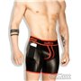 Outtox Mesh Codpiece Elements Shorts Back-Zip Red