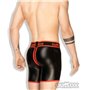 Outtox Mesh Codpiece Elements Shorts Back-Zip Red