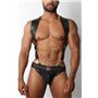 AXIOM ZIPPER JOCKSTRAP Black