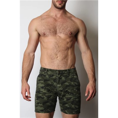 TITAN ZIPPER SHORT CAMO