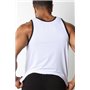 RELAY MESH TANK TOP White