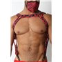 VAUX VX2 HARNESS Leopard Red