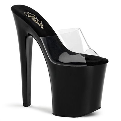 Xtreme Black 8" Heel